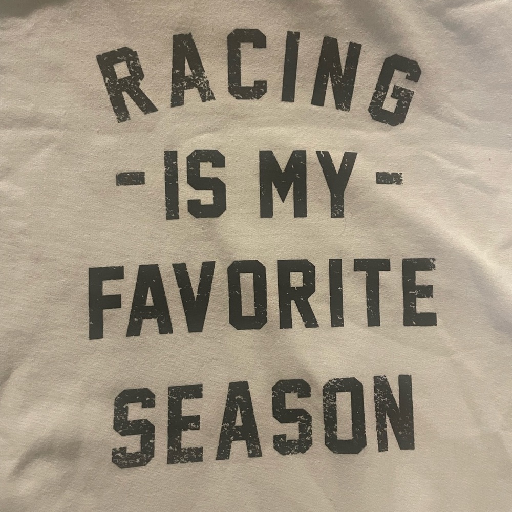 NWOT Printed Running Sweatshirt